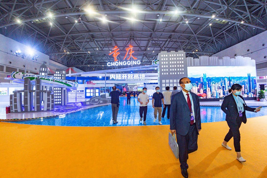 5月21日，西洽會(huì)現(xiàn)場。鄒樂攝