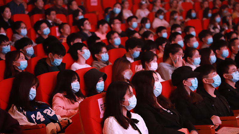 現(xiàn)場觀眾。重慶理工大學(xué)供圖