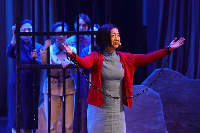 現(xiàn)場劇照。向詩佳攝