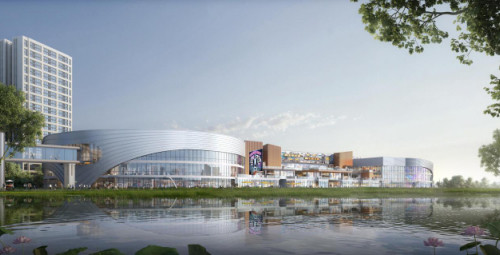 永川·愛(ài)情廣場(chǎng)項(xiàng)目效果圖。愛(ài)情地產(chǎn)供圖