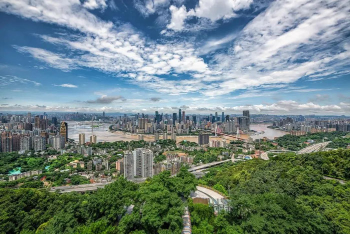 風(fēng)景如畫的渝中區(qū)。 司琪 攝