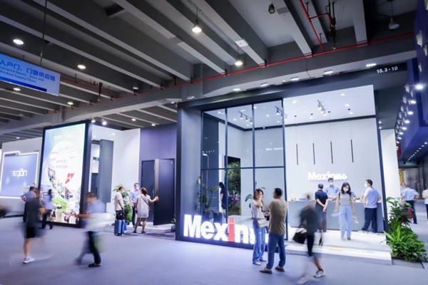 2022中國(guó)建博會(huì)（廣州）上美心展廳。受訪者供圖