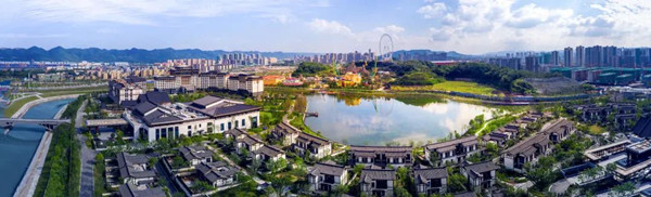 重慶融創(chuàng)文旅城實(shí)景圖。融創(chuàng)供圖