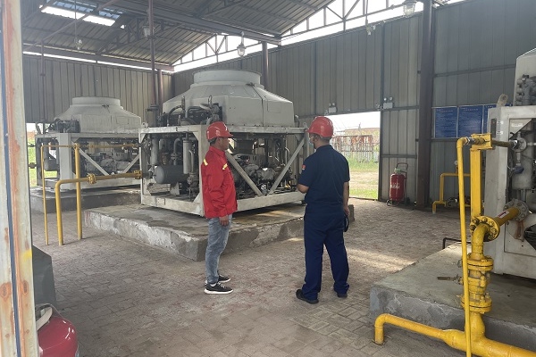 檢查現(xiàn)場(chǎng)。武隆區(qū)消防救援支隊(duì)供圖