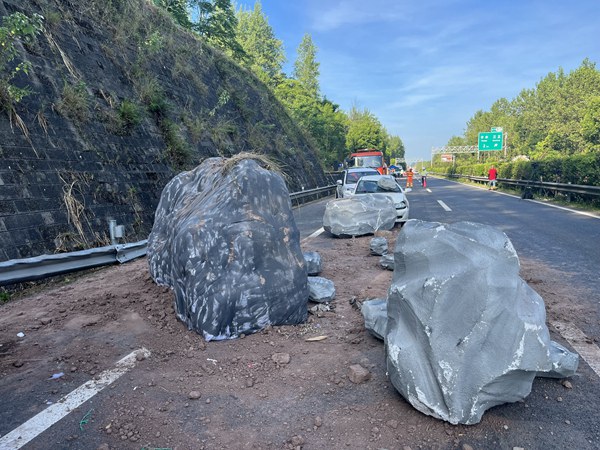 應(yīng)急演練現(xiàn)場。重慶高速集團(tuán)供圖