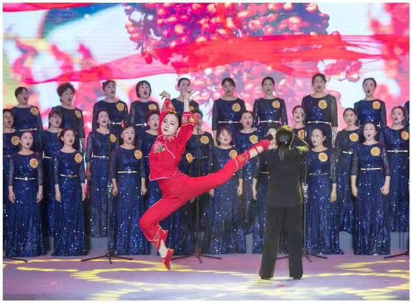 展演現(xiàn)場。豐都縣文化和旅游發(fā)展委供圖