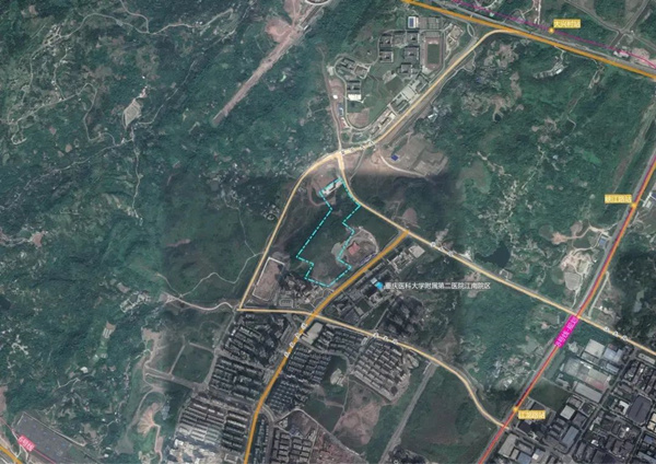 B01-15-2/01地塊。重慶經(jīng)開區(qū)供圖