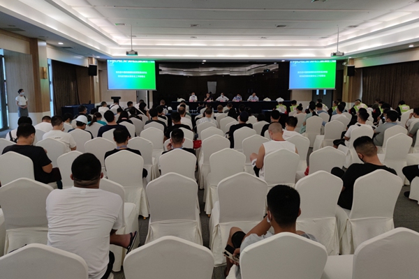 培訓(xùn)會(huì)現(xiàn)場(chǎng)。渝北區(qū)消防救援支隊(duì)供圖