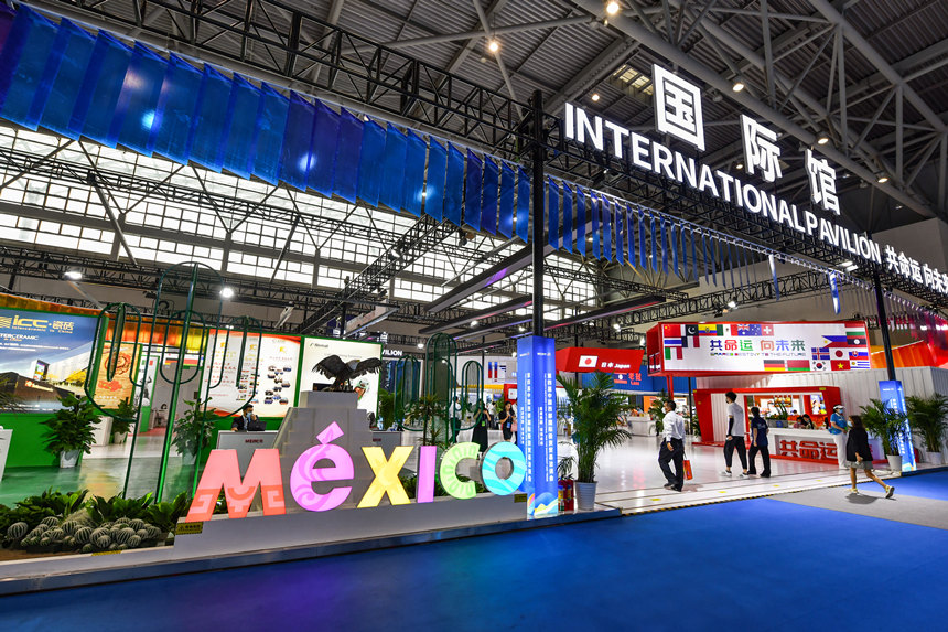 國(guó)際館。鄒樂(lè)攝