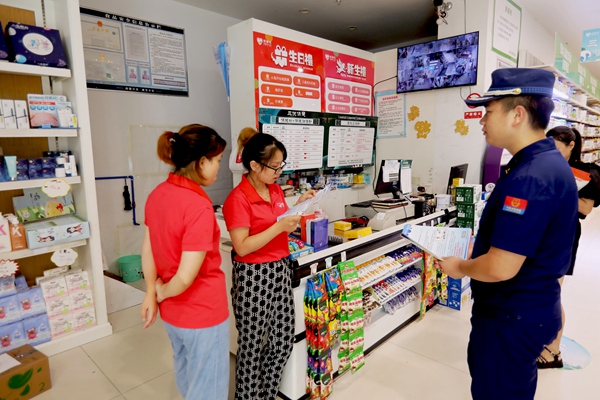 宣傳現場。云陽縣消防救援大隊供圖