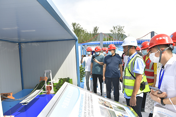 觀摩會現(xiàn)場。中建股份供圖