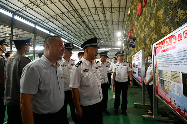 活動現(xiàn)場。重慶安保集團供圖