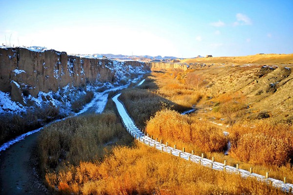 寧夏水洞溝景區(qū)。寧夏回族自治區(qū)文化和旅游廳供圖
