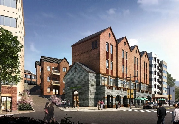 馬鞍山傳統(tǒng)風(fēng)貌區(qū)項(xiàng)目效果圖。重慶市住建委供圖