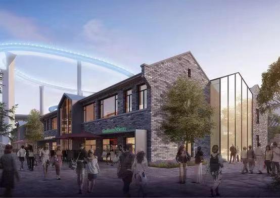 銅元局重慶時(shí)光小鎮(zhèn)項(xiàng)目效果圖。重慶市住建委供圖