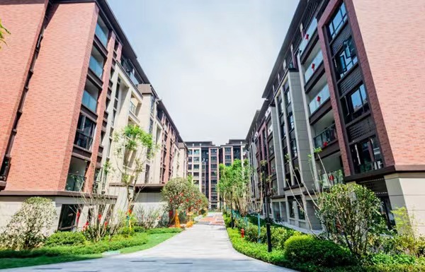 交付實景。天地源水墨江山供圖