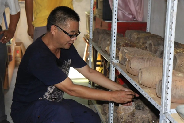 2013年，忠縣冶鋅遺址發(fā)掘 。受訪者供圖