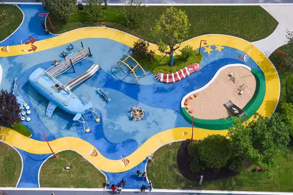 海成·南濱上院F2組團(tuán)交付實(shí)景圖。海成集團(tuán)供圖