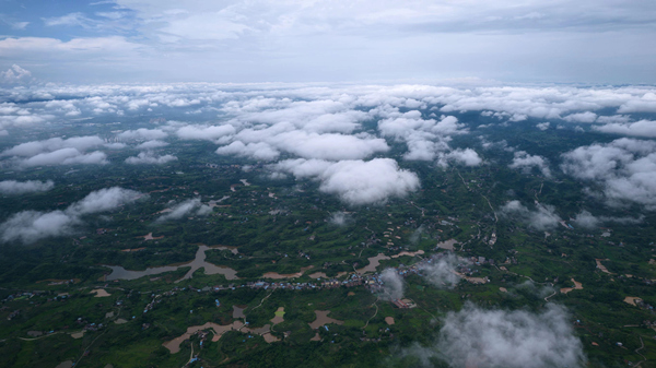 街道全景。李渡街道供圖