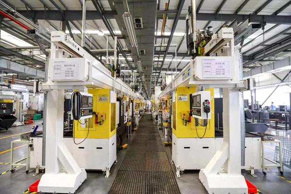 企業(yè)車間。沙坪壩區(qū)委宣傳部供圖