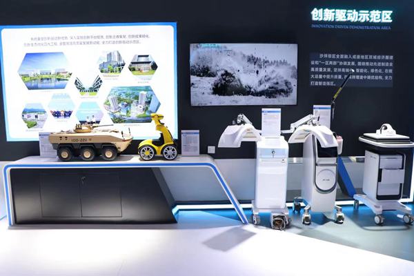 展品展示。胥世鵬攝