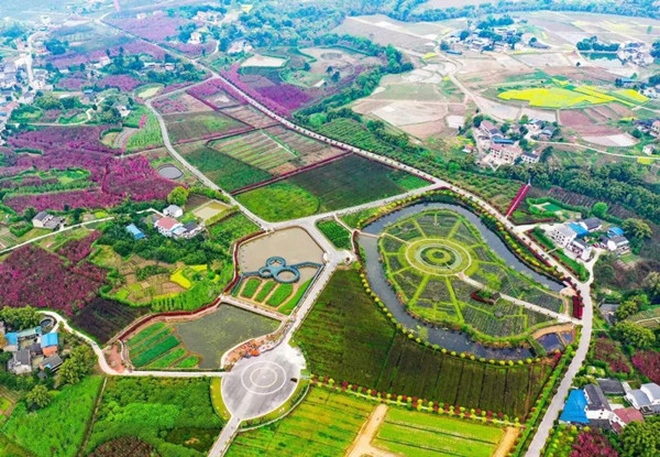 涼水井村。華鎣市委宣傳部供圖