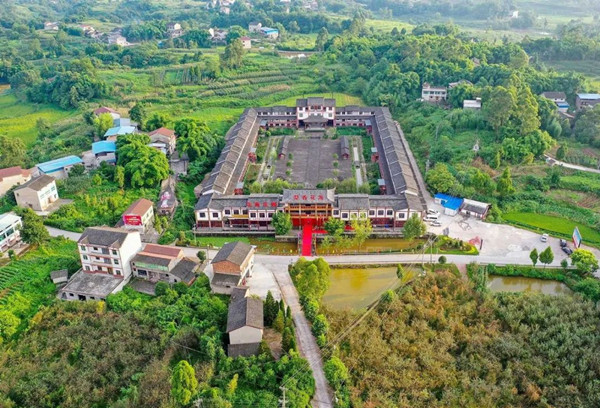 涼水井村。華鎣市委宣傳部供圖