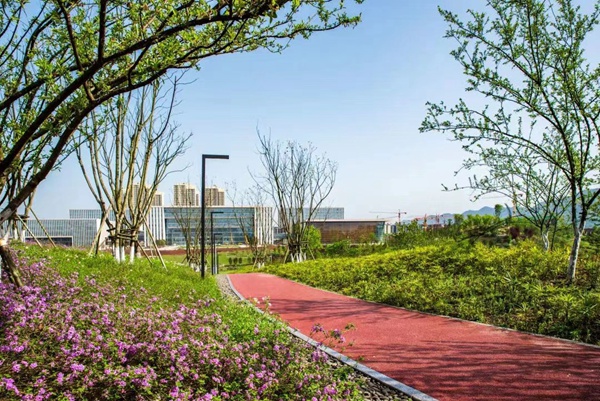 五云湖公園。林同棪國(guó)際供圖