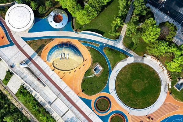 九龍灘廣場(chǎng)。林同棪國(guó)際供圖