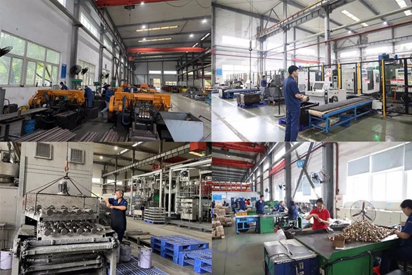 重標(biāo)公司各個(gè)工序開(kāi)足馬力搶抓生產(chǎn)，全力以赴生產(chǎn)三一重工、東方電氣、哈電集團(tuán)等重點(diǎn)客戶急需產(chǎn)品。重慶機(jī)電集團(tuán)供圖