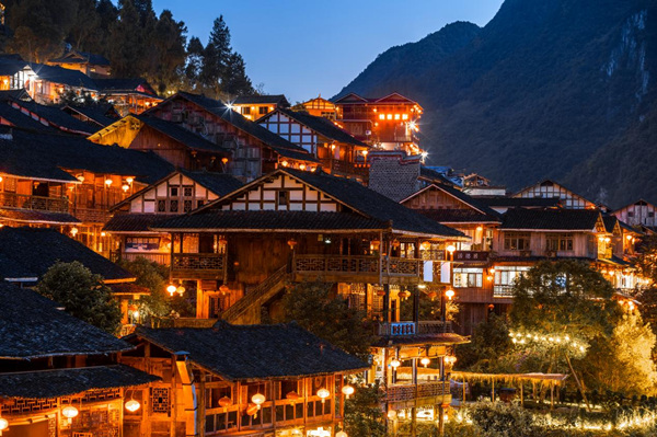 龔灘古鎮(zhèn)。酉陽旅投供圖