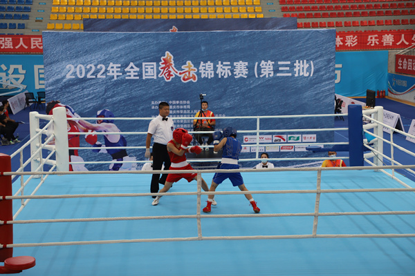 比賽現(xiàn)場(chǎng)。榮昌區(qū)體育局供圖