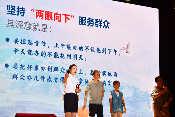 現(xiàn)場展示。鄒樂攝