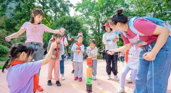 活動現(xiàn)場。巴南團區(qū)委供圖