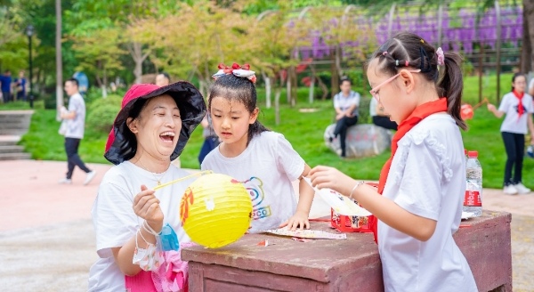 活動現(xiàn)場。巴南團區(qū)委供圖