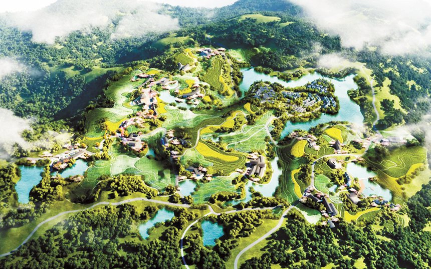 科學(xué)田園項(xiàng)目效果圖。(重慶科學(xué)城城市運(yùn)營(yíng)集團(tuán)有限公司供圖)