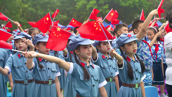 活動現(xiàn)場。共青團(tuán)重慶市委供圖