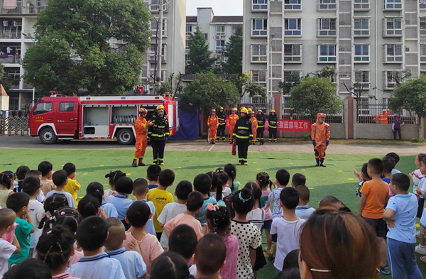 演練現(xiàn)場。伍雪萍攝