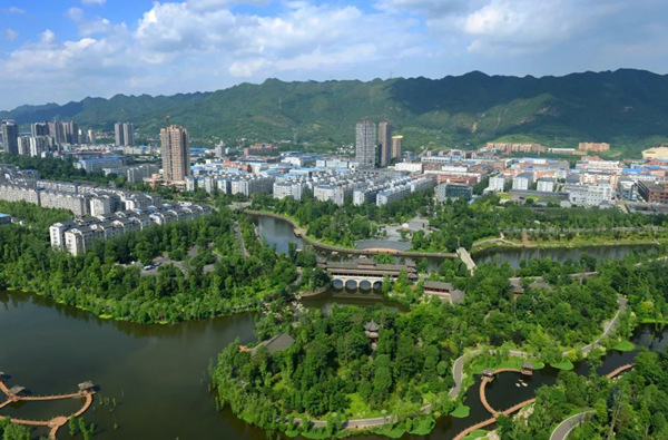 璧山鳥瞰圖。璧山區(qū)委宣傳部供圖