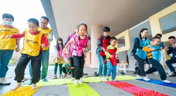 運(yùn)動(dòng)會(huì)現(xiàn)場(chǎng)。巴南團(tuán)區(qū)委供圖