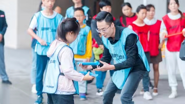 運(yùn)動(dòng)會(huì)現(xiàn)場(chǎng)。巴南團(tuán)區(qū)委供圖