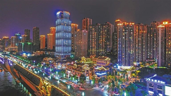 鎏嘉碼頭是國家級“夜間文旅消費(fèi)集聚區(qū)”。資料圖