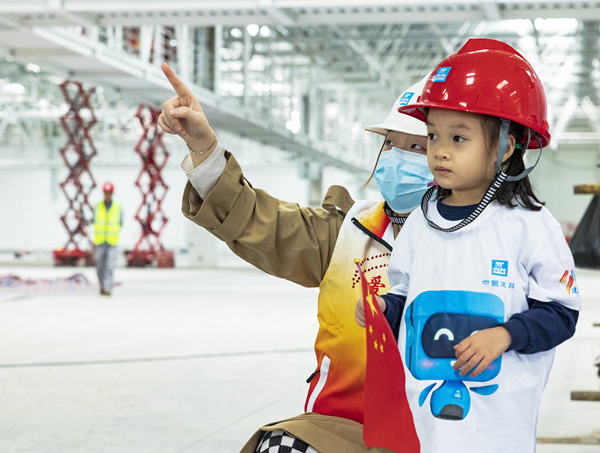 活動現(xiàn)場。中建三局三公司供圖