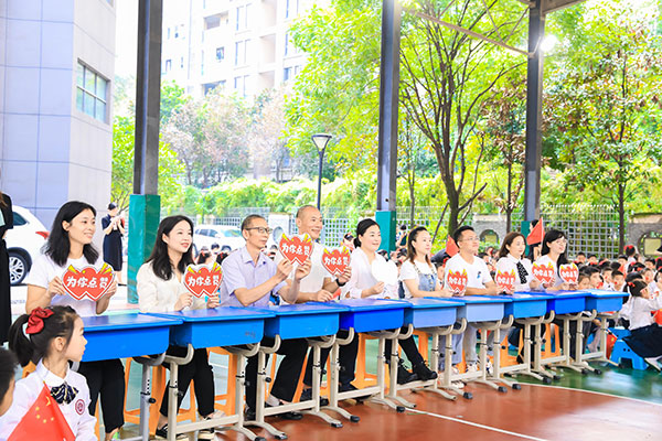 活動現(xiàn)場。魯能巴蜀小學(xué)供圖