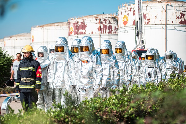 演練現(xiàn)場。重慶市消防救援總隊供圖