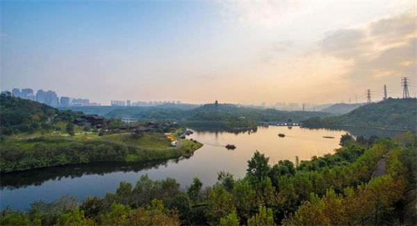 重慶園博園。徐琴攝