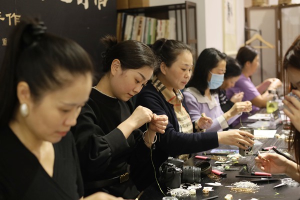 活動現(xiàn)場。江北區(qū)文化館供圖