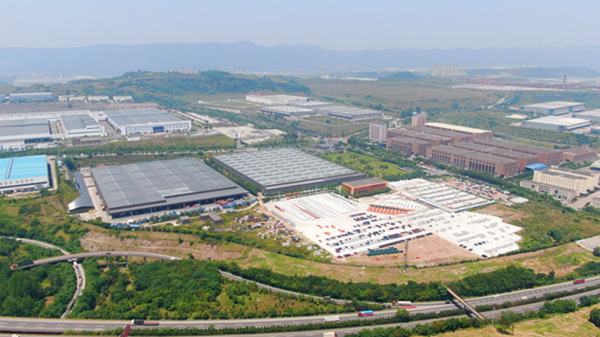 復(fù)盛片區(qū)工業(yè)園。江北區(qū)委宣傳部供圖