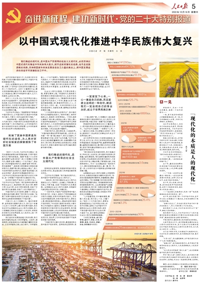《 人民日?qǐng)?bào) 》( 2022年10月16日 05 版)