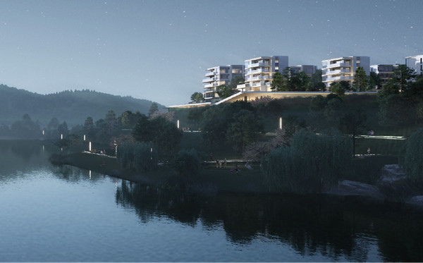 中央公園悅府意境圖。華潤置地供圖